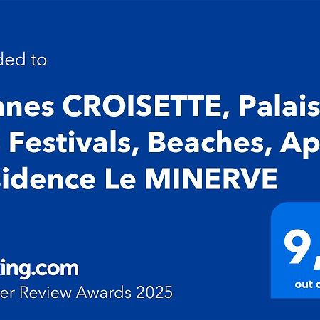 Cannes Croisette, Palais Des Festivals, Beaches, Apart Residence Le Minerve Экстерьер фото