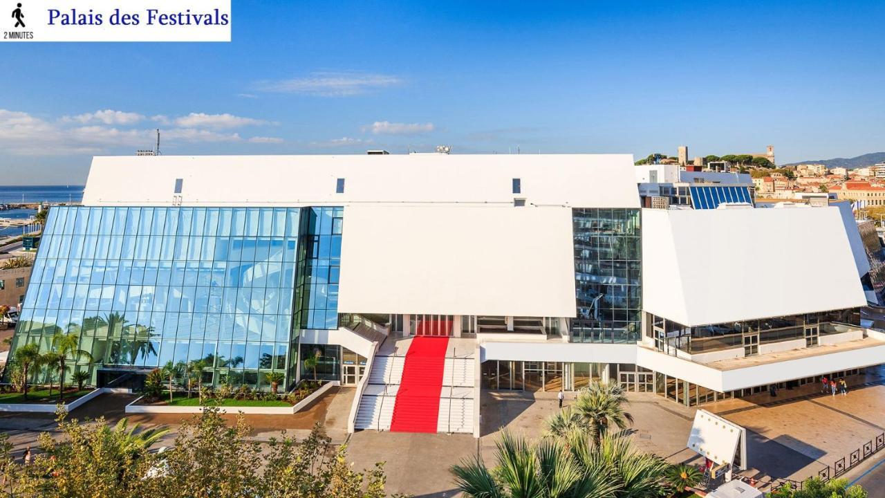Cannes Croisette, Palais Des Festivals, Beaches, Apart Residence Le Minerve Экстерьер фото