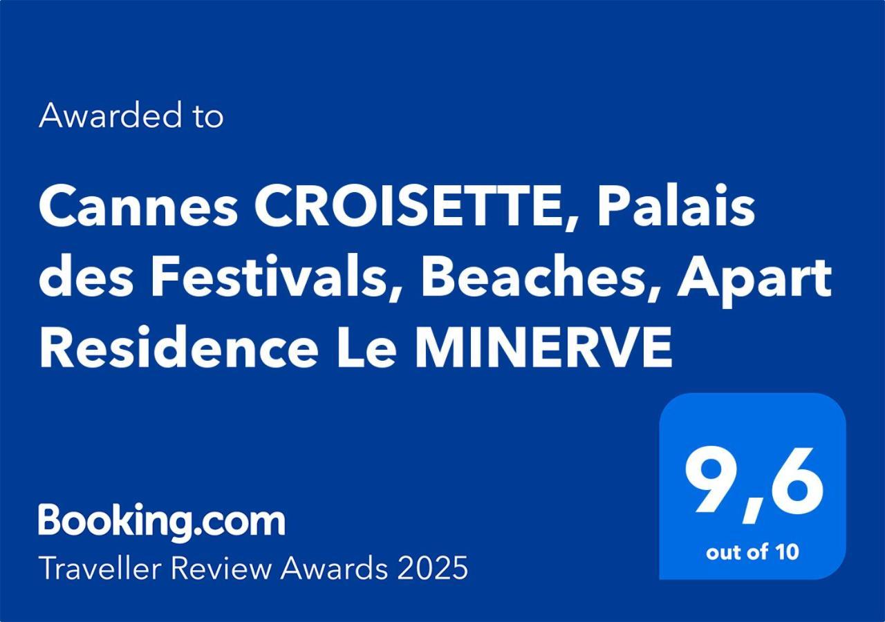 Cannes Croisette, Palais Des Festivals, Beaches, Apart Residence Le Minerve Экстерьер фото